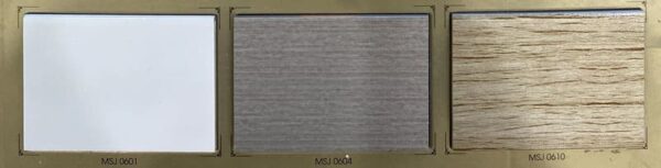 bảng màu mành gỗ dương cầm 50mm