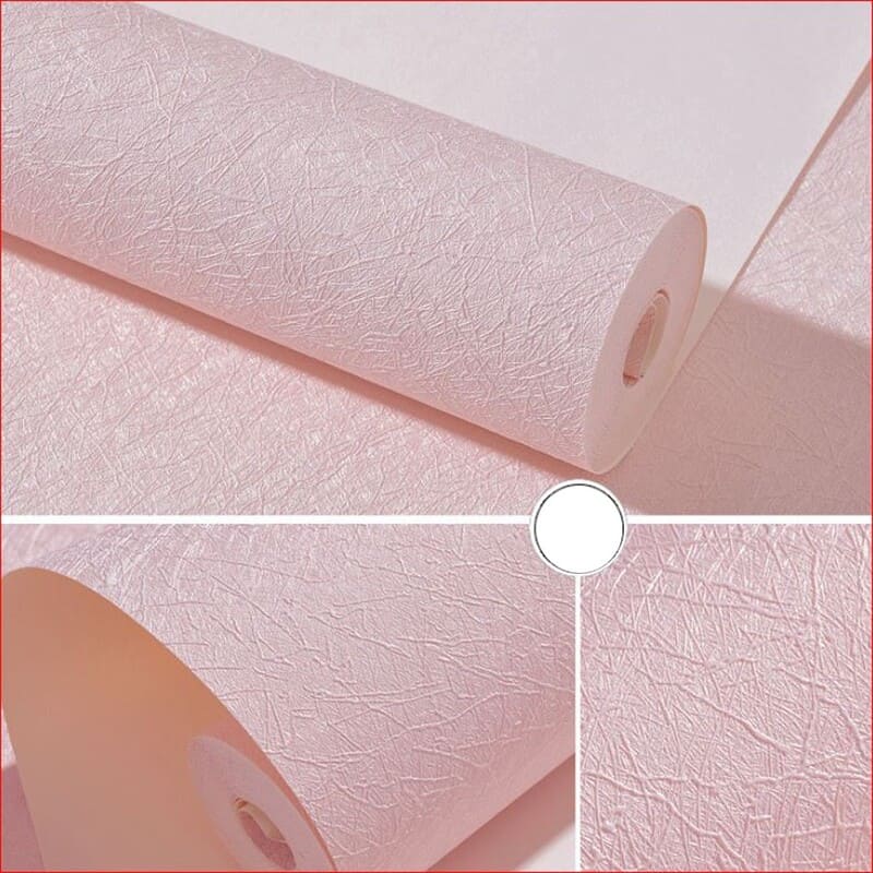 giấy dán tường màu hồng